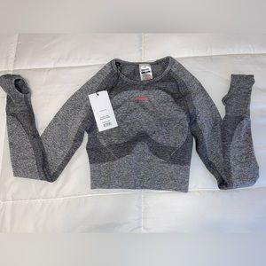 Gymshark Flex Sports Long Sleeve Crop Top. Size XS. New with Tags